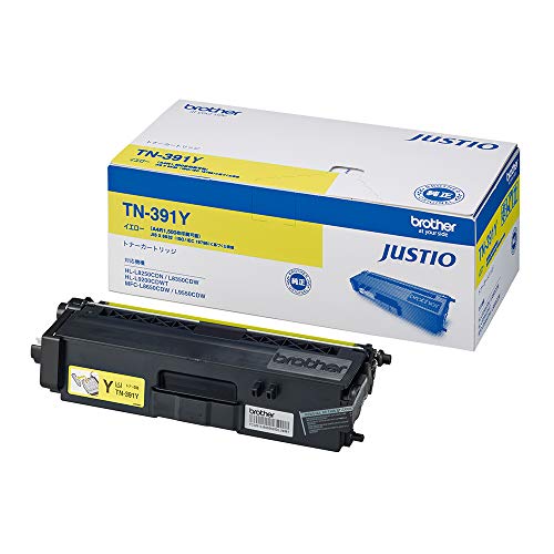 【brother完全無欠】トナーカートリッジイエロー TN-391Y 相応う型番:MFC-L9550CDW、MFC-L8650CDW、MFC- 貨物輸送無料