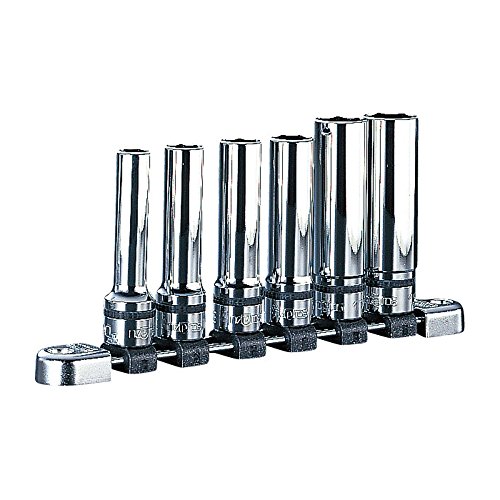 京都機械工具(KTC) ネプロス 12.7粍 (1/2in) ディープソケット 仕掛ける 6個組 NTB4L06A 貨物輸送無料