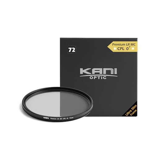 KANI 72mm PLフィルター ZeroSharpシリーズ Premium LR MC CPL 0# Ultra Slim 薄枠仕様 送料無料