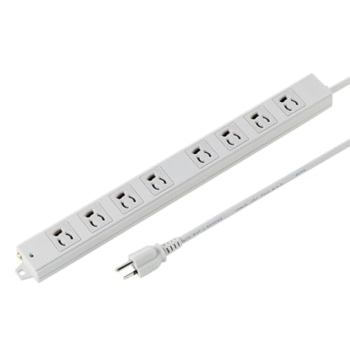 サンワサプライ 工事記事水道栓 8個口・3P TAP-K8-10 10m 貨物輸送無料