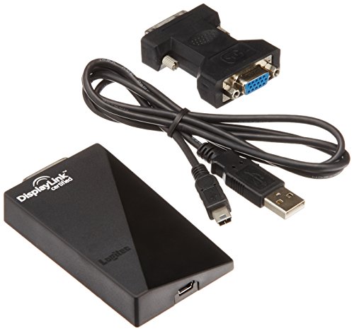 Logitec ディスプレィアダプタ USB Full HD対応 LDE-WX015U ブラック 送料無料