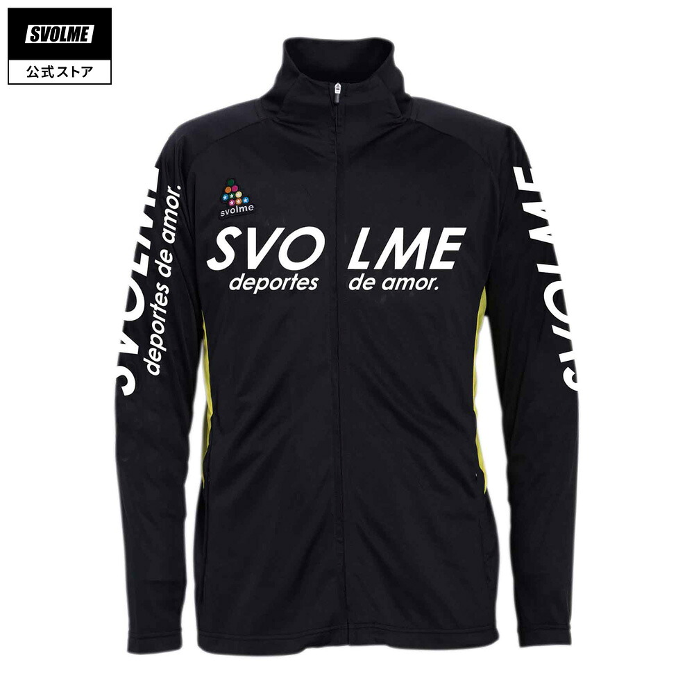 【堅苦しさ】スボルメ SVOLME チームモビライトトップ BLACK 蹴球 フットサル プルオーバー 18-02001
