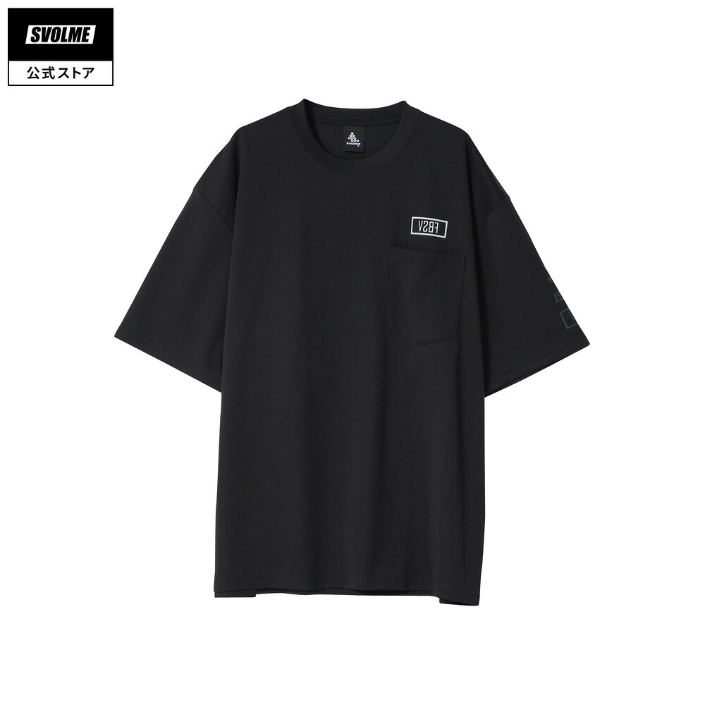 【公式】SVOLME スボルメ パッチワークプラT SDG ユニセックス 2023AW S/M/L/XL BLACK