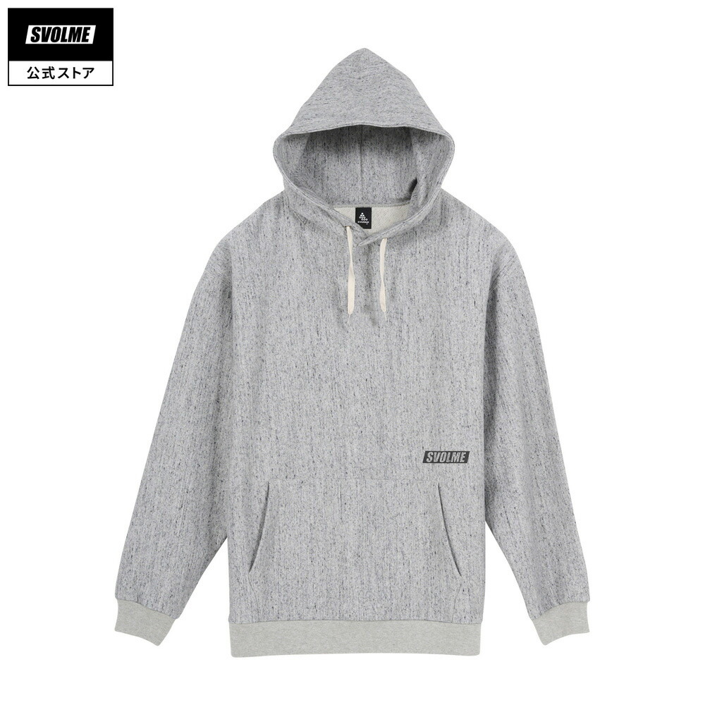 【公式】SVOLME スボルメ ヘビーWスウェットクルーフーディー ユニセックス 2023AW S/M/L/XL GRAY