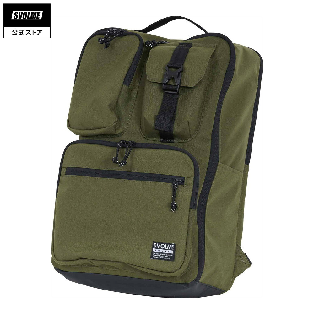 【公式】SVOLME スボルメ マルチポケットバックパック25L 2024SS FREE KHAKI