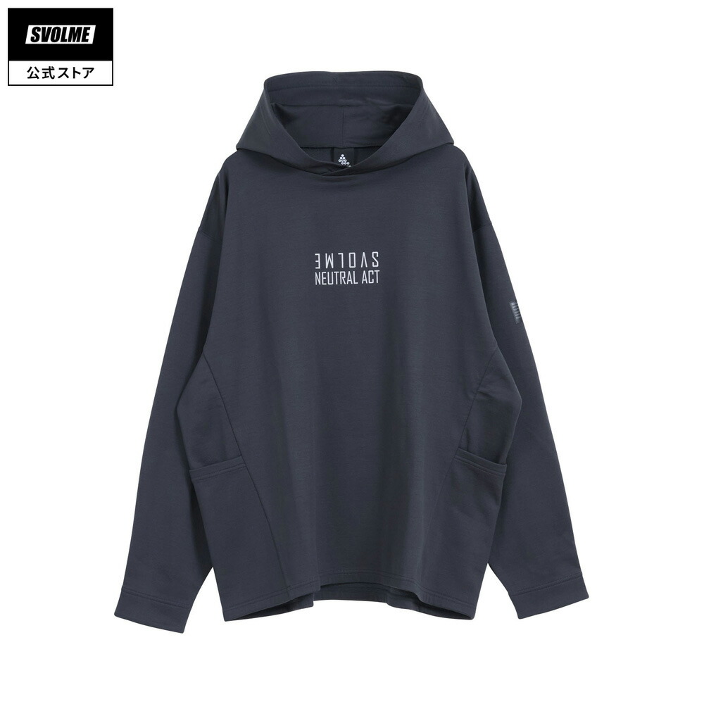 【公式】SVOLME スボルメ スクラムテッククルーパーカー ユニセックス 2025AW S/M/L/XL ASH GRAY