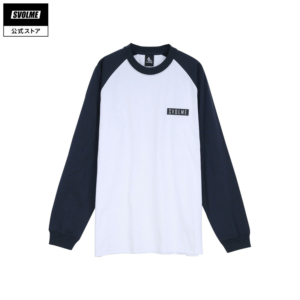 【公式】SVOLME スボルメ DRYラグランバンドロングTシャツSDG ユニセックス 2025AW S/M/L/XL WHITE