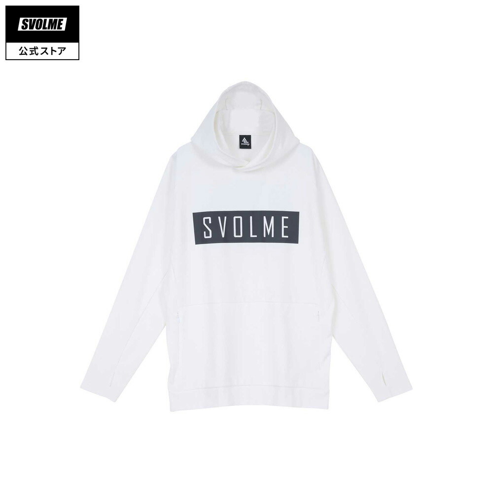 【堅苦しさ】スボルメ SVOLME FINEジャージロゴフーディー25SDG OFFWHITE 蹴球 フットサル プルオーバー フーディー 1251-38501