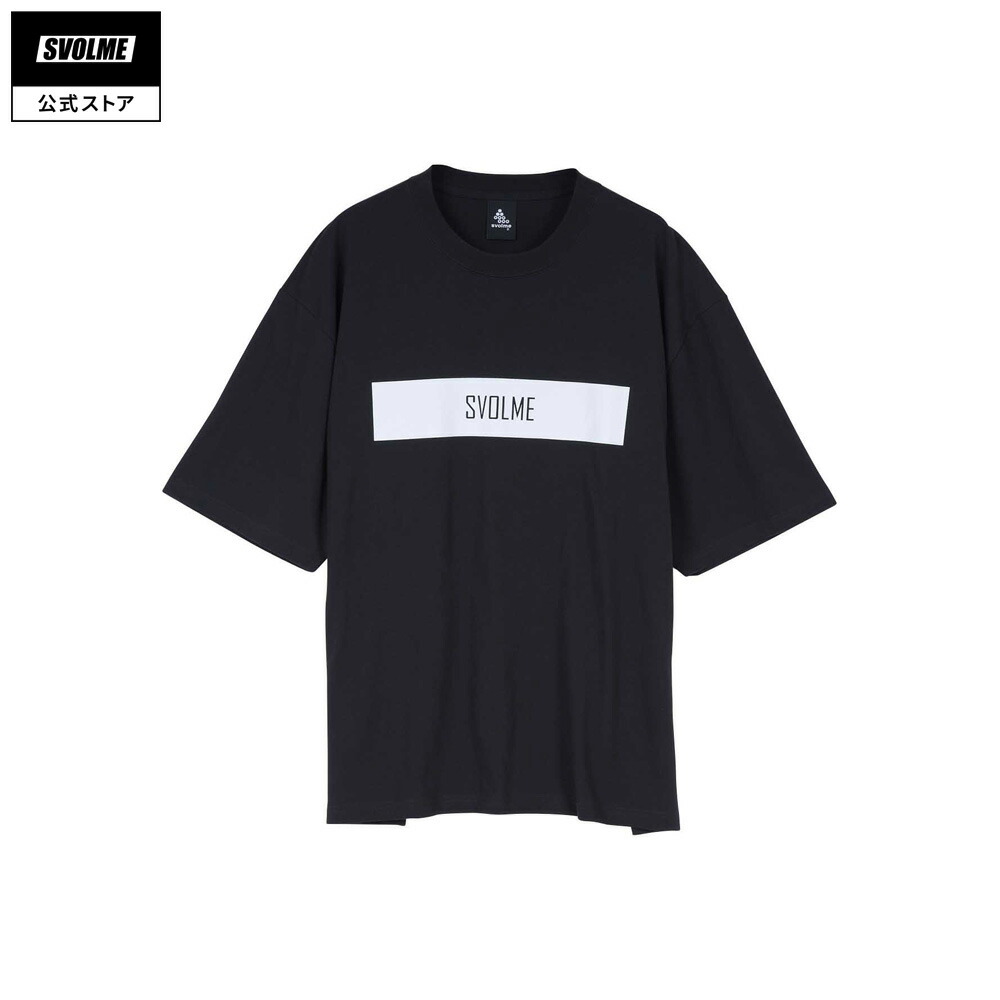 【公式】SVOLME スボルメ DRYロゴTシャツSDG ユニセックス 2025SS S/M/L/XL BLACK