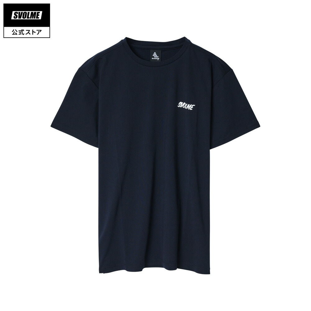 【公式】SVOLME スボルメ レターハーフスリーブ ユニセックス 2024AW S/M/L/XL BLACK