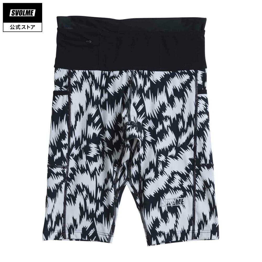 【公式】SVOLME スボルメ ビートマルチポケットミドルスパッツ ユニセックス 2025AW XS/S/M/L/XL BLACK*GY
