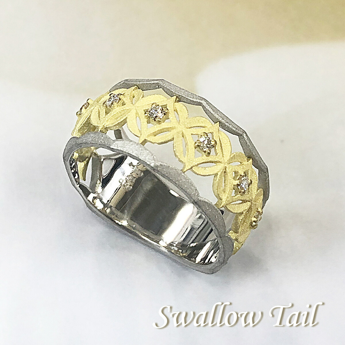 楽天市場】【ポイント10倍】 フィレンツェ彫りメタルリング「ミモザ