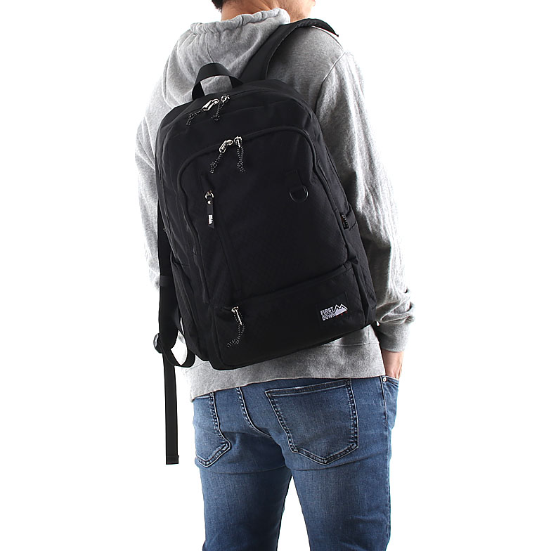 楽天市場 通学 リュック サック 高校生 女子高生 メンズ ブランド First Down ファーストダウン デイパック 通勤 遠足 23l 大容量 可 B5 Pc収納 スポーツ 旅行 おしゃれ 撥水 ダウンジャケット ダウン ジャケット 肩の負担を軽く Swan Inc