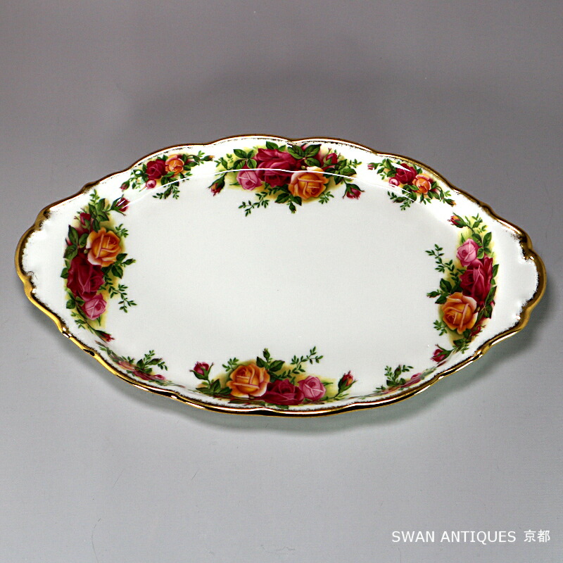 ロイヤルアルバート Royal Albert 英国製 オールドカントリーローズ リーガルトレイ 未使用