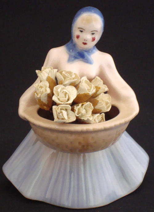 おまけ付】 【GEZA MESZAROS】陶器 フィギュリン 人形 ハンガリー 作家 