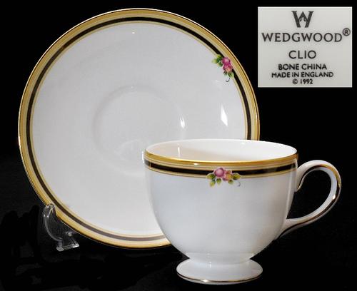 【楽天市場】ウェッジウッド Wedgwood 壺印 英国製 クリオ カップ＆ソーサー 廃盤品 未使用 : スワンアンティークス