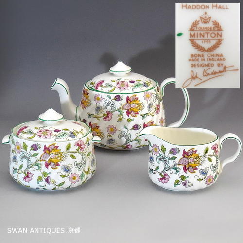 ロイヤルドルトン　新品未使用 ミントンハドンホールベースL 希少サイズ swan-antiques_764-3