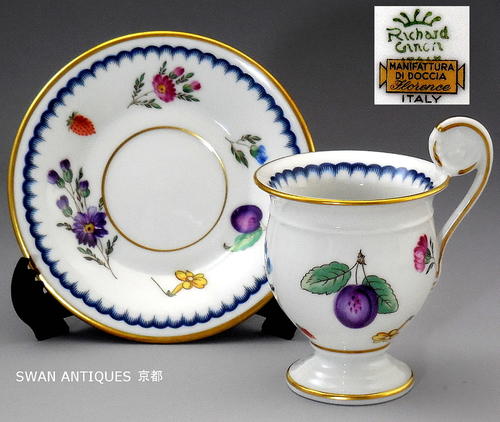 【未使用】★Richard Ginori★イタリアンフルーツ チューバ型ベース imgrc0073900311.jpg