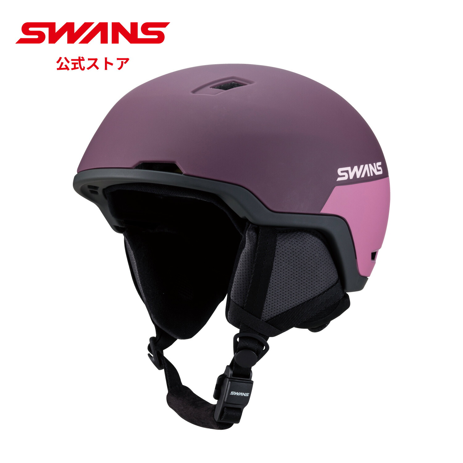 FIS対応　SWANS スキー用ヘルメット レッド/ブラック SWANS スキー用ヘルメット 赤 FIS対応 SWANS スキー用ヘルメット 赤