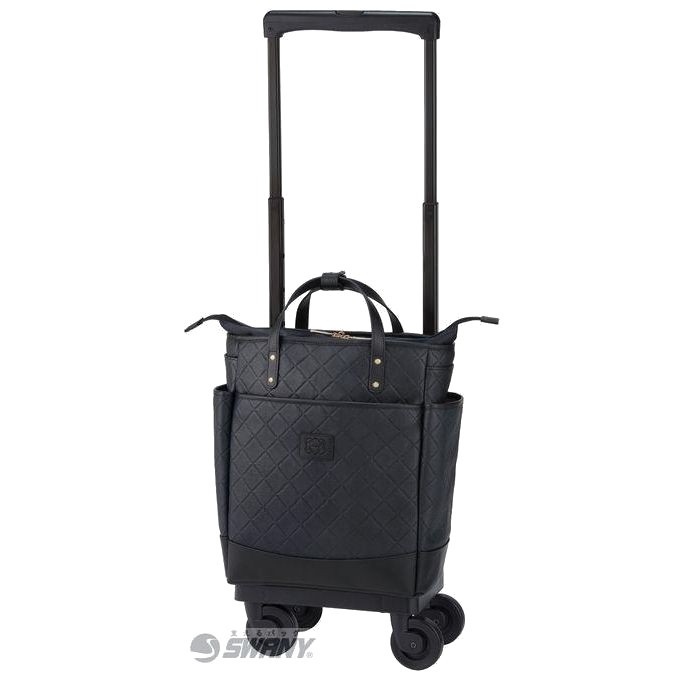 安心のスワニー公式の直販 キャリーケース スワニー ブラック ルクサ 100席以上機内持ち込みサイズ ｍ18 キャリーバッグ 4輪ストッパー付 D 351バッグ 小物 ブランド雑貨 キャリーケース Swany ブラック D 351 スワニーonline スワニーバッグ Shop 店