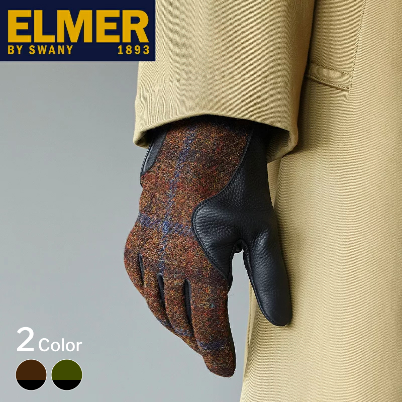 【楽天市場】【ELMER BY SWANY】 エルマーバイスワニー EM401 TRAD カジュアルアウトドアグローブ 通勤用手袋 防寒用手袋
