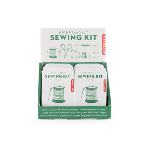 【楽天市場】キッカーランド エマージェンシーソーイングキット kikkerland Emergency Sewing Kit 裁縫箱 裁縫 針