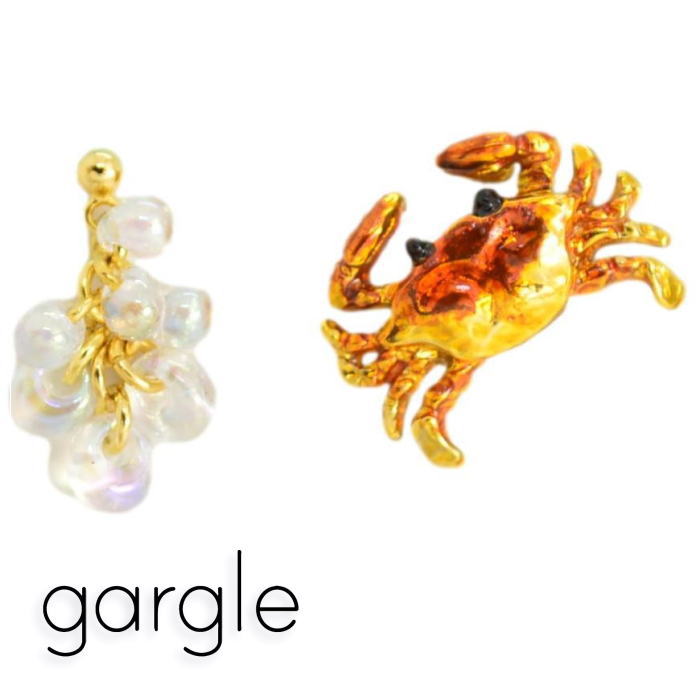 楽天市場】gargle ガーグル オーロラクラゲ ピアス PC14010 2504