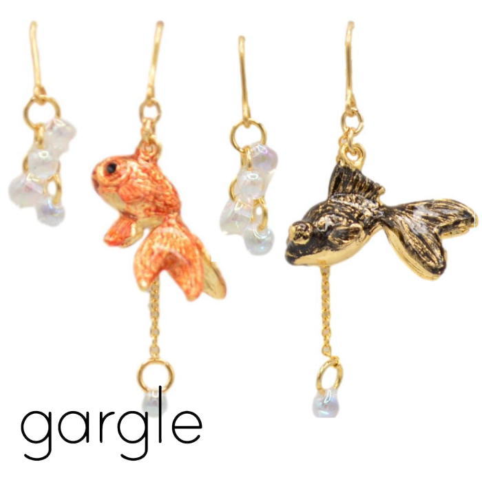 【あっきー】クラゲピアス 楽天市場】gargle ガーグル オーロラクラゲ ピアス PC14010 2504