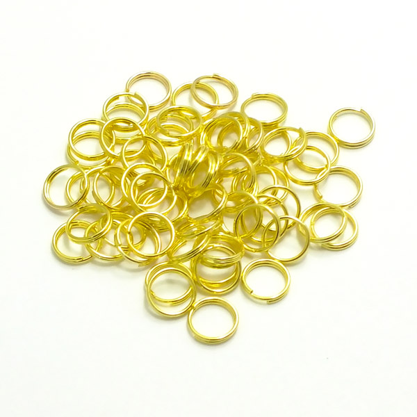 楽天市場】二重丸カン 10個 4mm, 6mm, 8mm, 10mm, 12mm ゴールド 