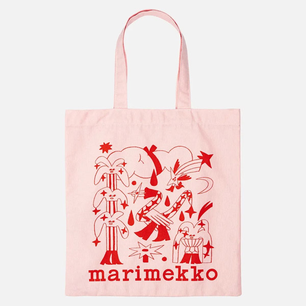 楽天市場】marimekko マリメッコ トートバッグ Vankka Vihkiruusu