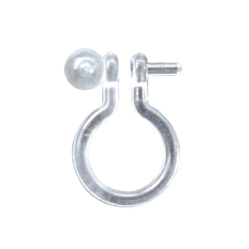 Yde 0810 金属アレルギー対応 ノンホール ピアス風イヤリングパーツ