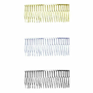 Ydh Comb22 副資材 ワイヤー ヘアコーム 22本足 3色展開 手芸 デコ土台 台座 ビーズやレジンに 初回限定