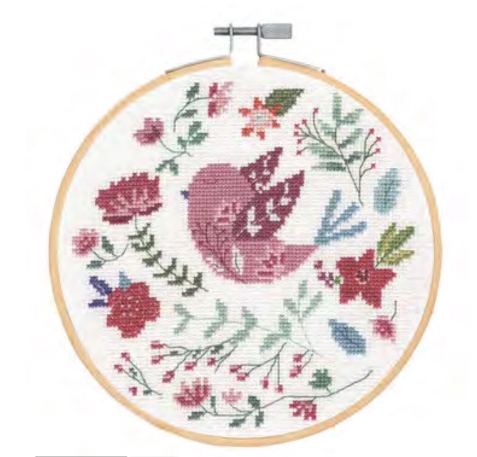 刺繍　デザイン 楽天市場】(dmc1929）【お取り寄せ商品】刺繍キット BLUE BIRD 鳥 とり