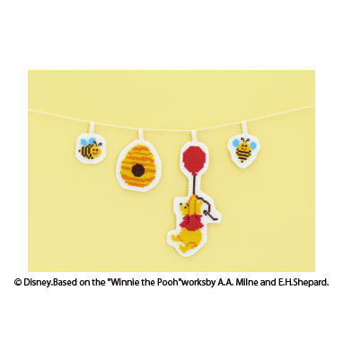 楽天市場 Op9046 刺繍キット予約販売 ミッキー ミニー ガーランド 初心者でも簡単 ディズニー 手作り クロス ステッチ 初級 中級 手芸 You 楽天市場店