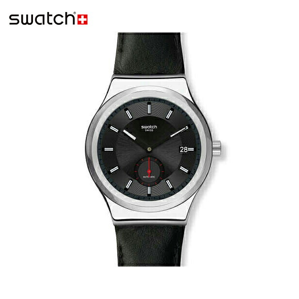 【公式ストア】Swatch スウォッチ PETITE SECONDE BLACK プチ・セカンド・ブラック SY23S400 Originals(オリジナルズ) Sistem51 Irony(システム51・アイロニー) 【送料無料】 ベルト:皮革