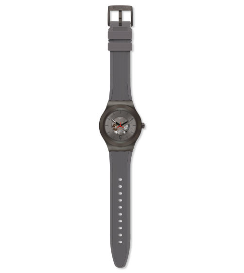 楽天市場 公式ストア Swatch スウォッチ Redrang レッドラング Yim404originals オリジナルズ Sistem51 Irony システム51 アイロニー 送料無料 ベルト ゴム製 ケース ステンレススチール スウォッチ公式オンラインストア
