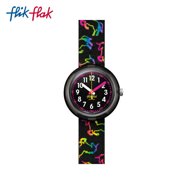 楽天市場 公式ストア Flik Flak フリックフラック Disco Unicorn ディスコ ユニコーン Fpnp070swatch スウォッチ Power Time 5 パワー タイム ５ 送料無料 素材 ベルト 繊維 スウォッチ公式オンラインストア