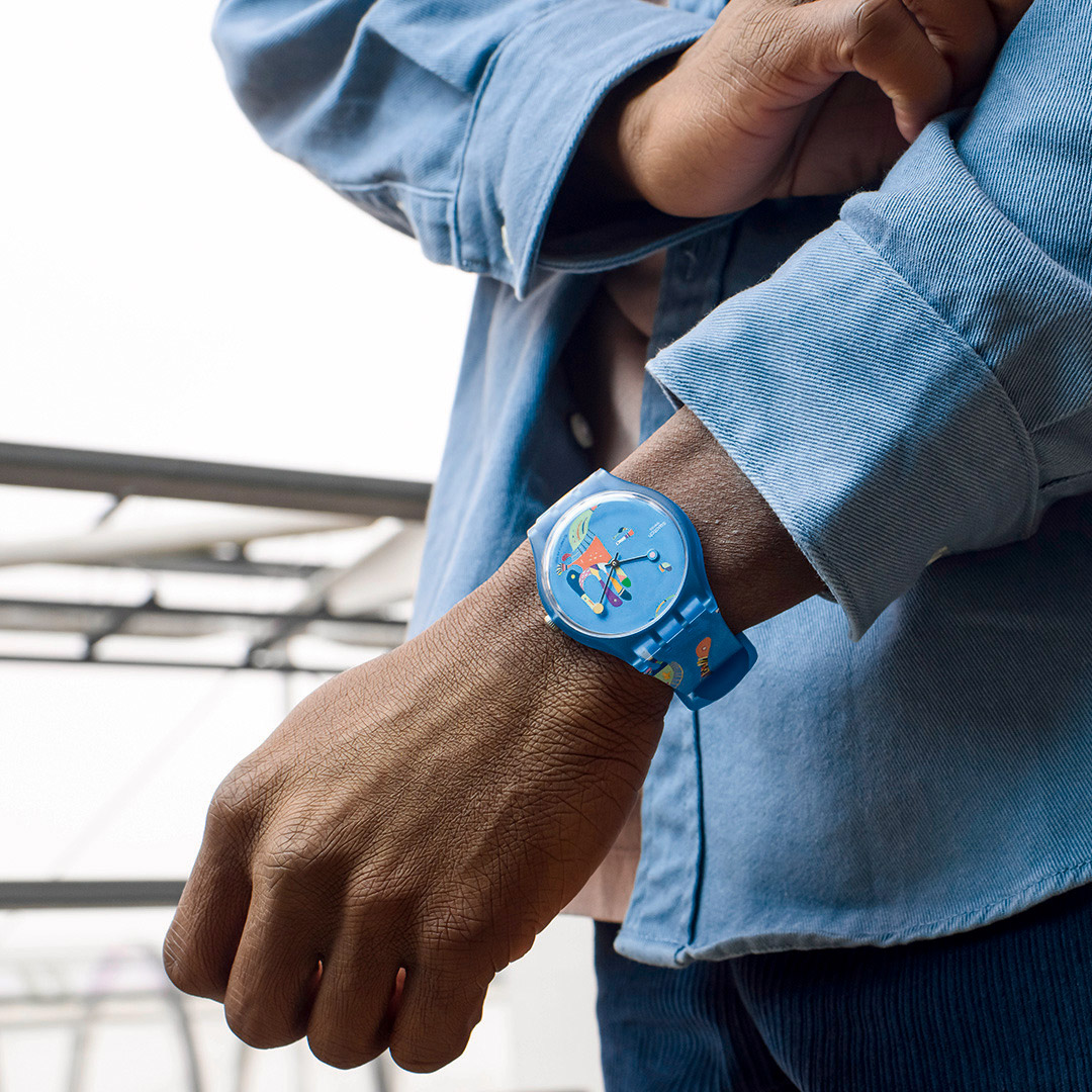 お買い物マラソン期間はP10倍！】【公式】Swatch スウォッチ BLUE SKY 