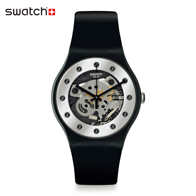 楽天市場】【公式ストア】Swatch スウォッチ BLACK SKELETON ブラック