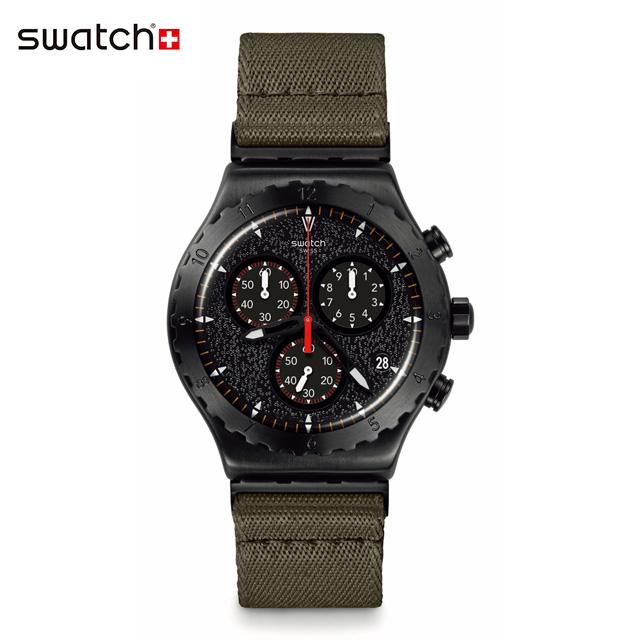 ★SWATCH スウォッチ クロノ　＜プラスチックケース＞ブラック・チェック★ Amazon.co.jp: [スウォッチ] 腕時計 New Chrono Plastic(ニュー
