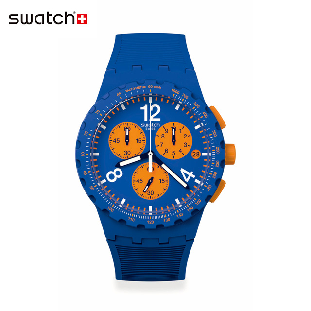 楽天市場】【公式ストア】Swatch スウォッチ NOTHING BASIC ABOUT BLUE 