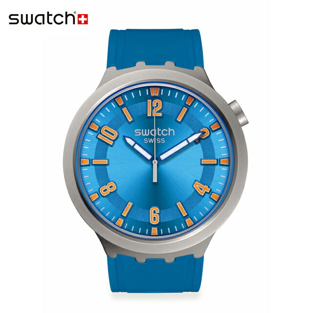 swatch .beat  スウォッチ　ピンク ブルー オレンジ ORANGE JOY - SB05O103 | Swatch® 日本