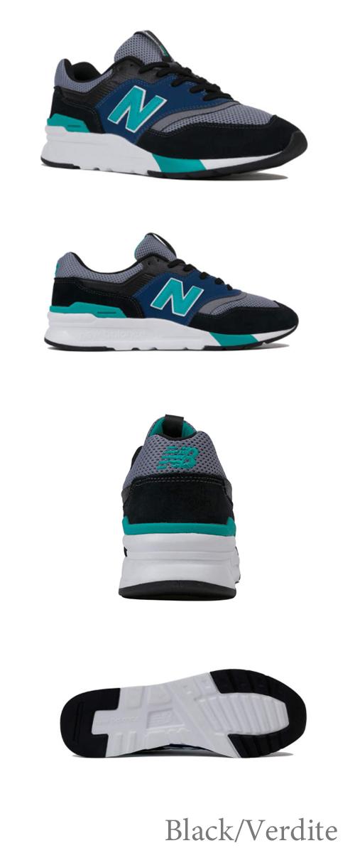 楽天市場 送料無料 ニューバランス New Balance Cm997h Lifestyle スニーカー メンズ レディース ユニセックス 黒 ブラック グレー 細身 やわらかい スポーツ 人気 スタイリッシュ ダンス かっこいい ファミリーシューズ スワッティー