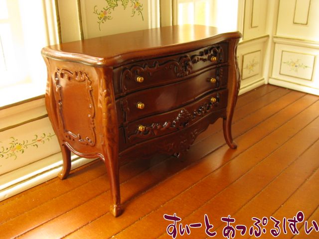 細密画 レディアンの御気に入り 愛娘に贈るボンベチェスト 天使の都市034 お人形さん住み家用