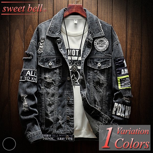 ジーンズ上衣 メンズ ウインドブレーカー デニム Gジャン 上衣 仰山サイズ ヴィンテージ 害悪 アメカジ 小粋 櫂季節 ジャケット 夏季 秋節冬季 ナイロン 木綿 羊毛 デニム ポリエステル メルトン おしゃれ デニムジャケット メンズ ジャンパー 点max43 5倍加 777円