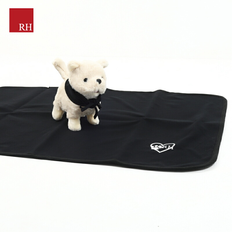 Rh ペットマット ペット用ストール付き 防水 ストレス解消 ストレス対策 肌トラブル 冷え取り 冷え対策 ペットの健康 長生き お留守番 ストレス軽減 無駄吠え 甘噛み 噛みつき 落ち着きない ペットの病気 老犬 寝たきり 血流促進 血流ケア プラウシオン 犬 猫 健康 安眠
