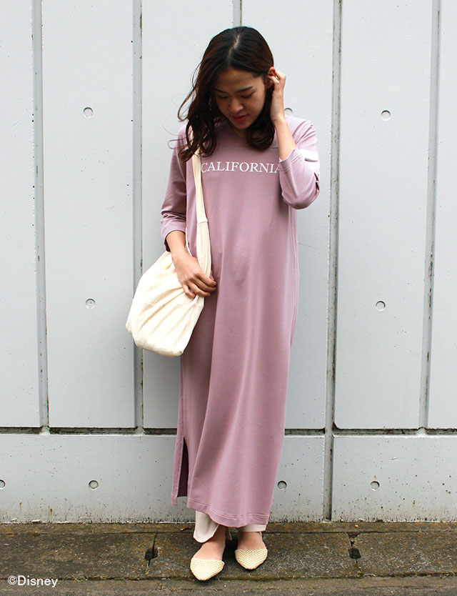 スウィートマミー限定ディズニーデザイン ディズニーコレクション ミッキー プリントtシャツワンピ 授乳服 マタニティウェア マタニティ 服 授乳口 ワンピース ロング丈 産前産後兼用 体型カバー ミッキーデザイン ディズニーデザイン プリント 親子リンク Devils Bsp Fr