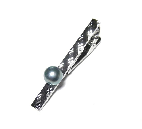 楽天市場】6mm珠の本真珠のネクタイピン＆カフリンクスのフォーマル