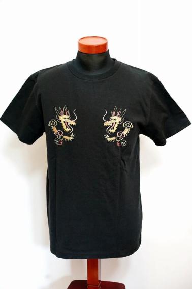 TAILOR TOYO (テーラー東洋) スカTシャツ TT79390 "GOLD DRAGON" ブラック 東洋エンタープライズ|Sweet Sue