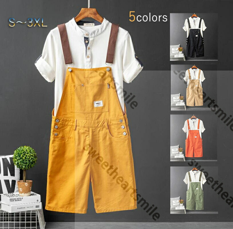 【 】オーバーオール 希少 ハーフパンツ hy22607.jpg